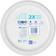 Dixie 10 inch paper plates, 50 count, 2x stronger, multicolor, disposable plates