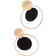 Shein Round Drop Earrings
