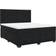 vidaXL mit Matratze 180x200 cm Schwarz Boxspringbett 180x200cm