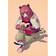 Pelcasa Technical Bear Multicolour Poster 21x30cm