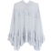 River Island Chiffon Frill Blouse - Blue
