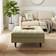 Dunelm Zoe Square Storage Pinstripe Storage Bench 96x49cm