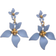 Shein Flower Drop Earrings