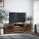 Roseland Furniture Kari Dark Oak 150cm Wide TV Unit TV Bench 150x49.5cm