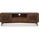 Roseland Furniture Kari Dark Oak 150cm Wide TV Unit TV Bench 150x49.5cm