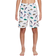 Nike Big Boys 7 Inch Multi Sneaker Volley Swim Shorts - White