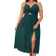 Shein VCAY Plus Size Women's Sleeveless Twist Knot Cami Summer Dress,Beach Dress Sundress,Holiday Outfits Boho