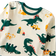 Shein Tween Boy Dinosaur Print Contrast Binding PJ Set
