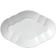 Royal Copenhagen White Elements Serveringsfad 39cm