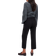 NA-KD High Rise Cropped Suit Pants - Sort