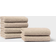 Room Essentials 6pk Washcloth Set Tan Guest Towel Beige (30.5x30.5cm)