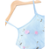Shein Tween Girls' Mesh Floral Embroidery Spaghetti Strap Dress