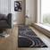 Dunelm Mirage Runner Mirage Black Black 60x230cm