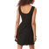 ASOS DESIGN Scoop Neck Mini Dress - Black