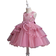 Shein Girls Luxury Short Party Dress - Flower