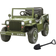Jamara Ride-on Jeep Willys MB Army groen 12V