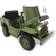 Jamara Ride-on Jeep Willys MB Army groen 12V