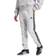 adidas Essentials 3-Stripes Fleece Sweatpants - Light Grey Heather/Black