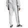 adidas Essentials 3-Stripes Fleece Sweatpants - Light Grey Heather/Black