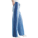 River Island Denim Side Stripe Barrel Jeans - Blue