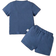 Shein Baby Boys Alphabet Embossed Street Fashion Outfit Set