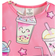 Shein pcsSet Tween Girls Simple All Over Allover Print Shorts And Short Sleeve Casual Pajamas