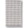 Threshold Modern Dash Hand Black/White 1pc Guest Towel White, Black (68.6x40.6cm)