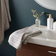 Threshold Modern Dash Hand Black/White 1pc Guest Towel White, Black (68.6x40.6cm)