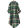 Shein Women's Autumn Plaid Shirt With Rolled Sleeve