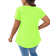 Shein Plus Solid VNeck Short Sleeve Casual TShirt