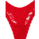 PINK Wink Micro Thong Panty - Red