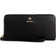 Nine West Lockup 9 Zip Around Wallet - Black