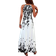 Shein Tropical Floral Print Spaghetti Strap Sexy Women Dress