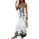 Shein Tropical Floral Print Spaghetti Strap Sexy Women Dress