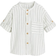 H&M Baby White Grandad cotton shirt 1½-2Y
