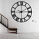 extra large roman numerals Wall Clock 60cm