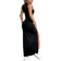 Shein Elegant Casual Slit Dress - Lightweight Summer
