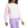 adidas Essentials Small Logo Feelcozy Sweatshirt - Clear Pink