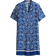 H&M Tunikakleid Aus Viskose Blau - Blau
