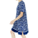 H&M Tunikakleid Aus Viskose Blau - Blau