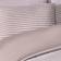 OHS Stripe Embossed And Pillowcase Bedding Set Double Duvet Cover Grey, Natural (198x198cm)