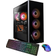 iBuyPower Scale Gaming Desktop PC AMD Ryzen 5 5500 4GB-16GB DDR4 RGB RAM 1TB NVMe SSD