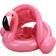 Baby Pool Float with Canopy,Flamingo Inflatable Swimming Ring,Infant Pool Floaties Swimming Pool Sunshade Toys for Baby Girls Boys Toddlers Pink
