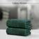 Tens Towels Large Bath Towel Green (152.4x76.2cm)