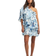 NA-KD Structure Frills Mini Dress - Blue