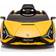 Megaleg Lamborghini Sian elbil till barn 12v m/4xmotor, Gummihjul, 2.4G