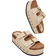 Shein Open Toe Double Buckle Footbed Sandals