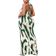 Shein Sexy Halterneck Strappy Print Dress Random Print