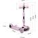 Ricokids Three-Wheel Scooter 3in1 Cubi Balance with Seat Pink