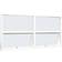 Sparvinduer FT0204 Kompositvindue, PVC Tophængte vinduer Vindue med 3-lags glas 80x90cm